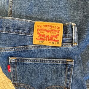 Levi's Men's Blue Jeans - 505